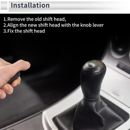 5 Speed Gear Shifter Knob & Cover for Chevrolet Cruze (2010-2015)