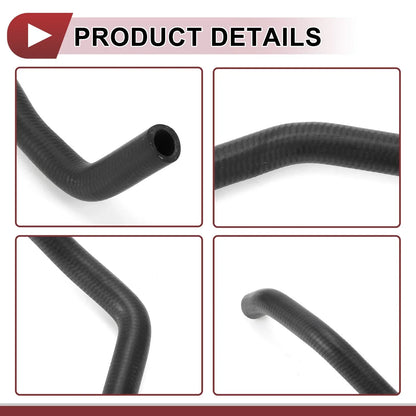 Radiator Coolant Hose for Honda CR-V 2.4L (2002-2006) Rubber Black