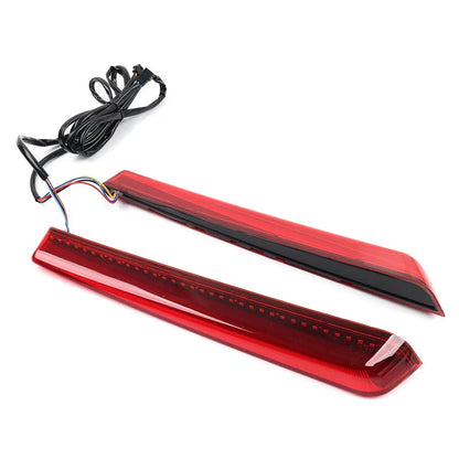 LED Saddlebag Side Marker Lights Red for Harley Touring Street Glide (2014-2023)
