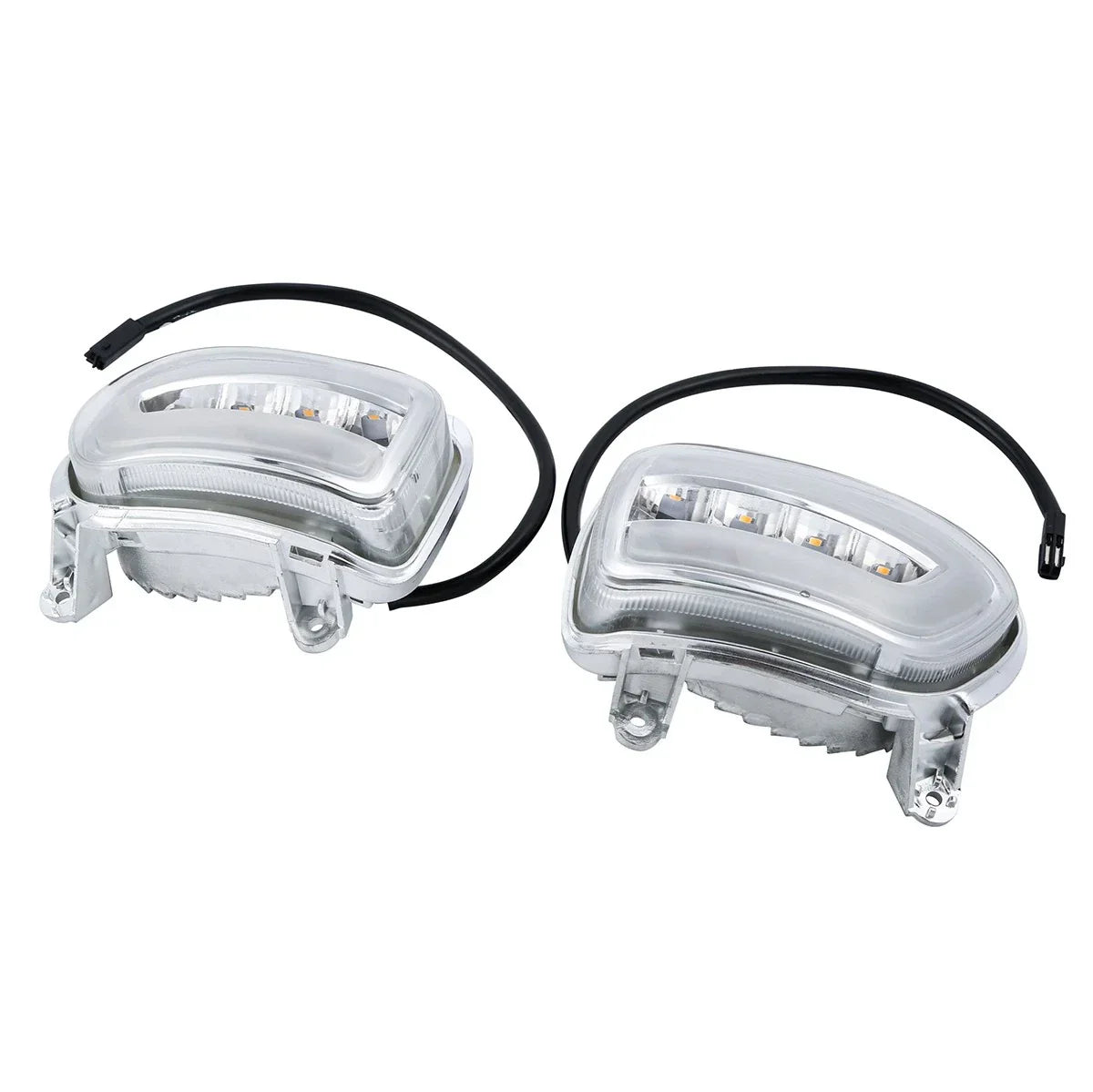 Front LED Turn Signals Clear Lens for Honda Goldwing 1800 GL1800 (2001 - 2017)