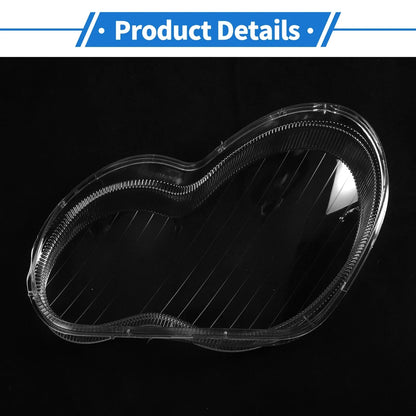 Car Front Right Headlight Lens Cover for Mercedes-Benz C-Class (2001-2017)