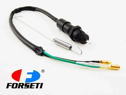 Kawasaki KMX200 Rear Brake Light Switch & Spring Assembly (1988-1991)