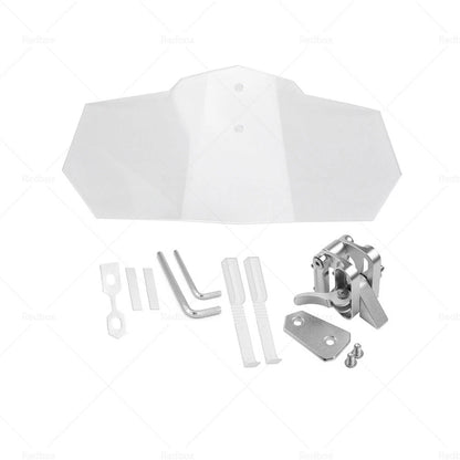 Windshield Extension Clip-On Deflector for Motorcycle (Various Years)
