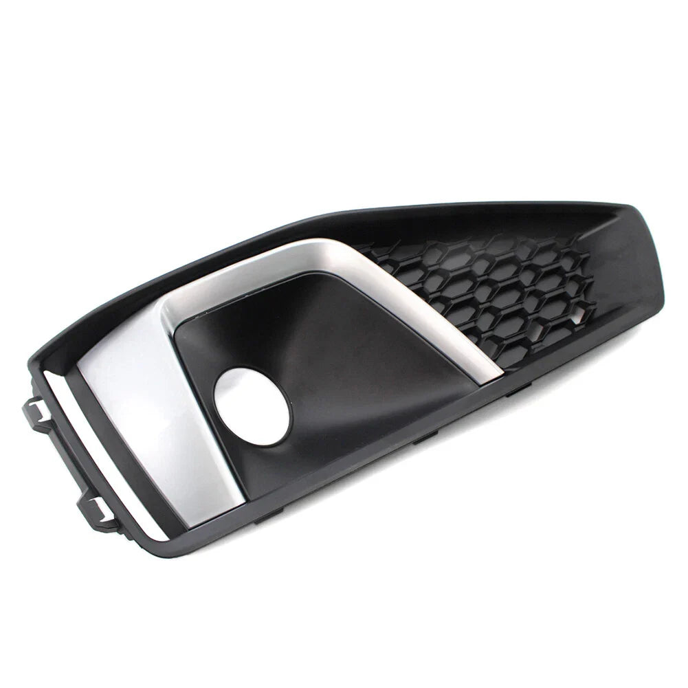 Front Bumper Grille Left Fog Light Cover for Audi A4 B9 S4 (2018-2020)