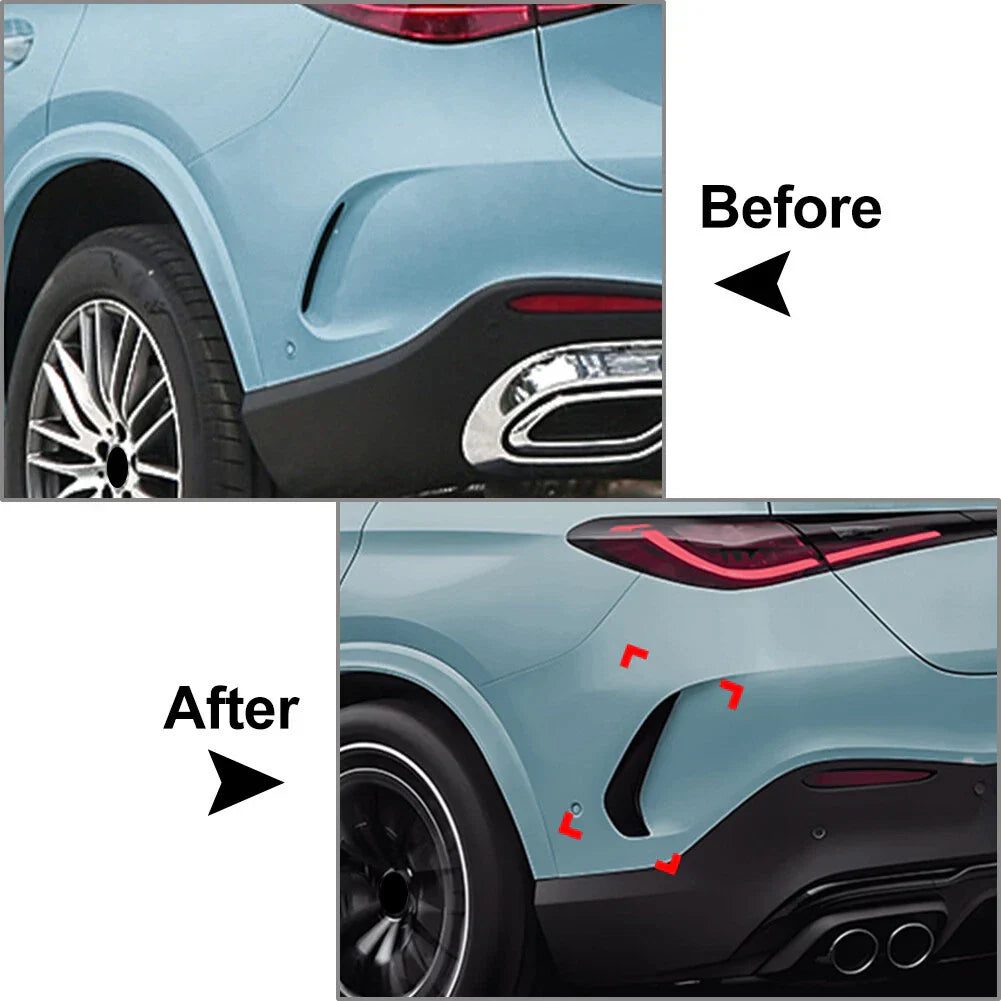 Rear Bumper Side Air Vent Spoiler for Mercedes Benz GLC Class Coupe (2023+)