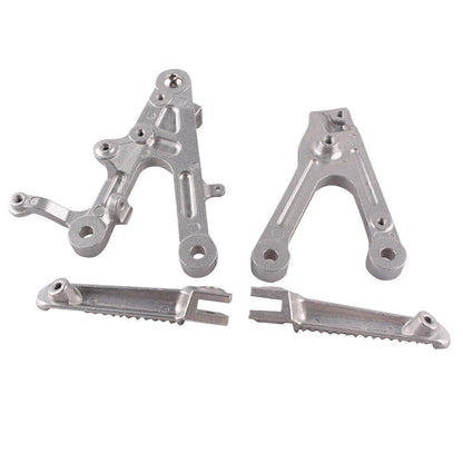 Front Footpegs Footrests Brackets for Yamaha YZF R6 (2003-2010)
