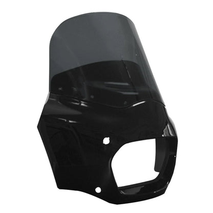 11" Black Front Fairing Windshield for Harley Softail Fat Bob FXFB (2018-2019)