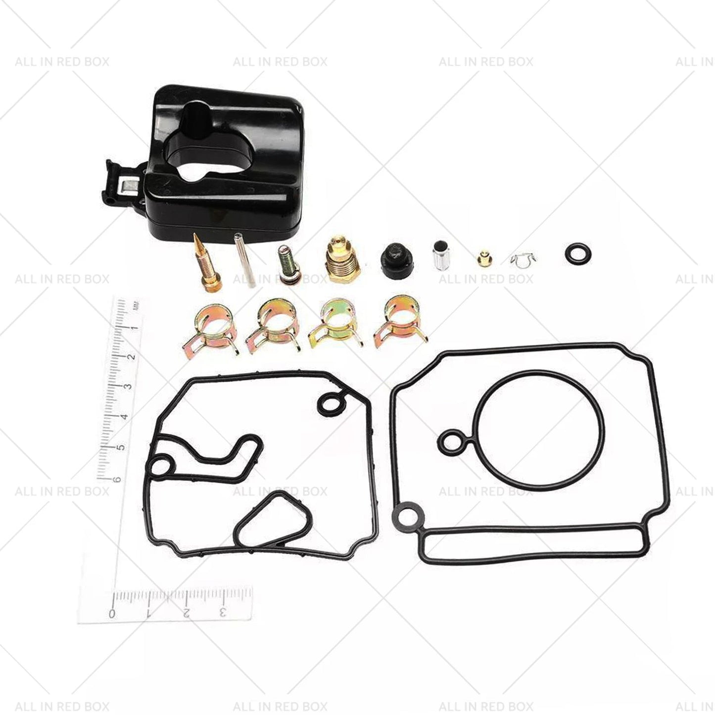 3 x Carburetor Rebuild Kit for Yamaha 2-Stroke 40/50HP Outboard Motor