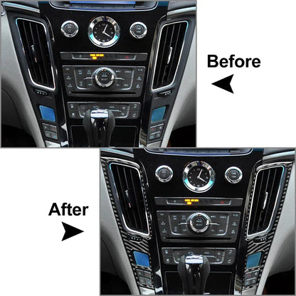 Central Console Air Vent Frame Cover Trim for Cadillac CTS (2008-2013)