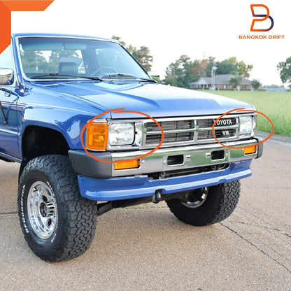 Headlight Housing Lamp Trim for Toyota Hilux Ute LN50 LN56 (1983-1988)