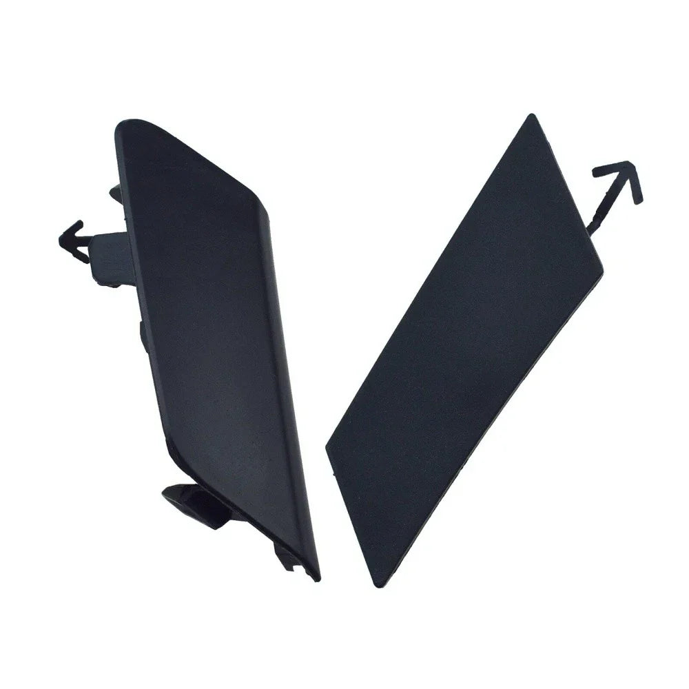 Front Bumper Tow Hook Cover Caps Black for Toyota Corolla (2020-2021)