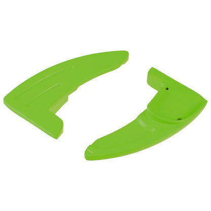 Green Steering Wheel Paddle Shifter Covers for Dodge Charger Challenger