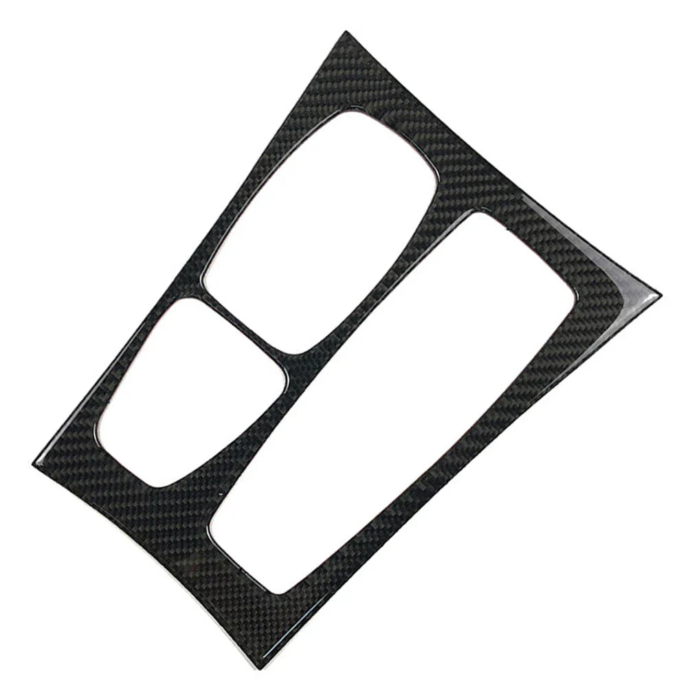 Carbon Fiber Black Gear Shift Box Trim for BMW E70 X5 E71 X6 (2008-2013)