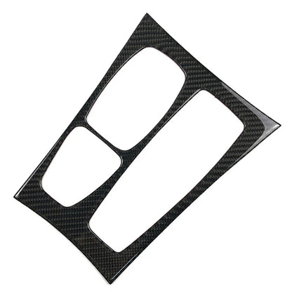 Carbon Fiber Black Gear Shift Box Trim for BMW E70 X5 E71 X6 (2008-2013)