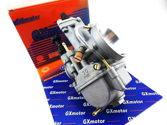 30mm Flat Slide Carburetor Assembly for Yamaha GxMotor PWK