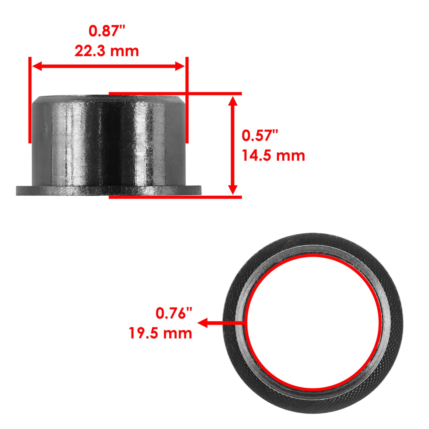 Deck Arm Bushing Kit for John Deere X360 X500 X520 X534 X540 (2006–2009)