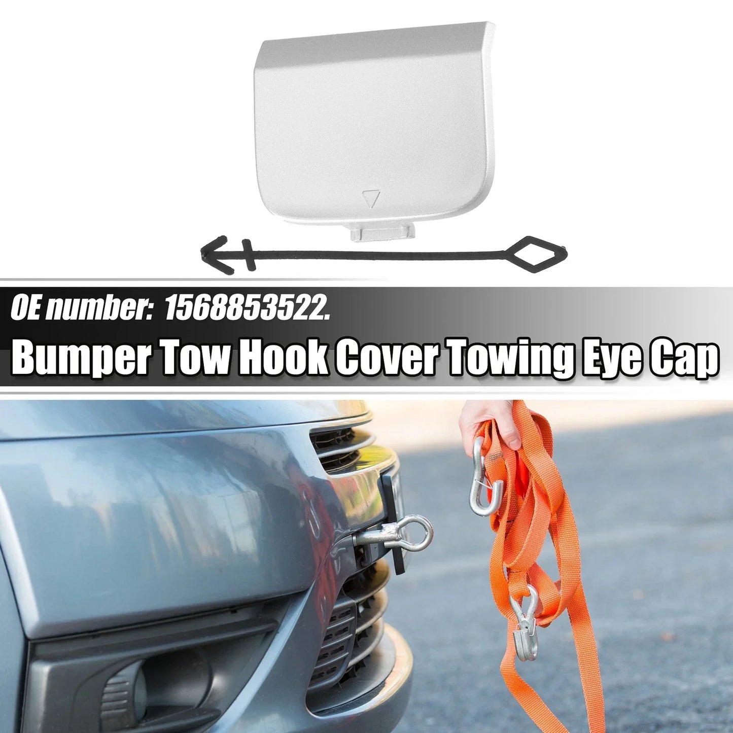 Rear Right Tow Hook Cover for Mercedes-Benz GLA180 (2014-2020)