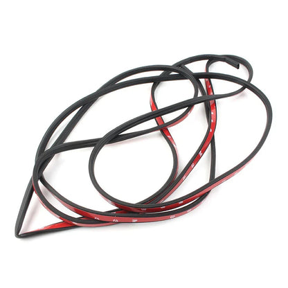 Hollow Weather-Strip Door Edge Seal 13FT B-Shape Trim for Universal Cars