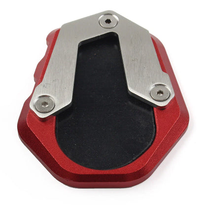 Kickstand Side Stand Enlarger Pad for BMW F900R (2020-2024) Red