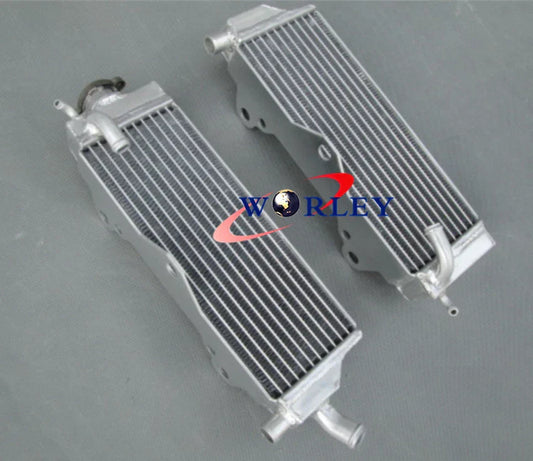 Aluminum Radiator & Blue Hose for Honda CR500 CR500R (1989)