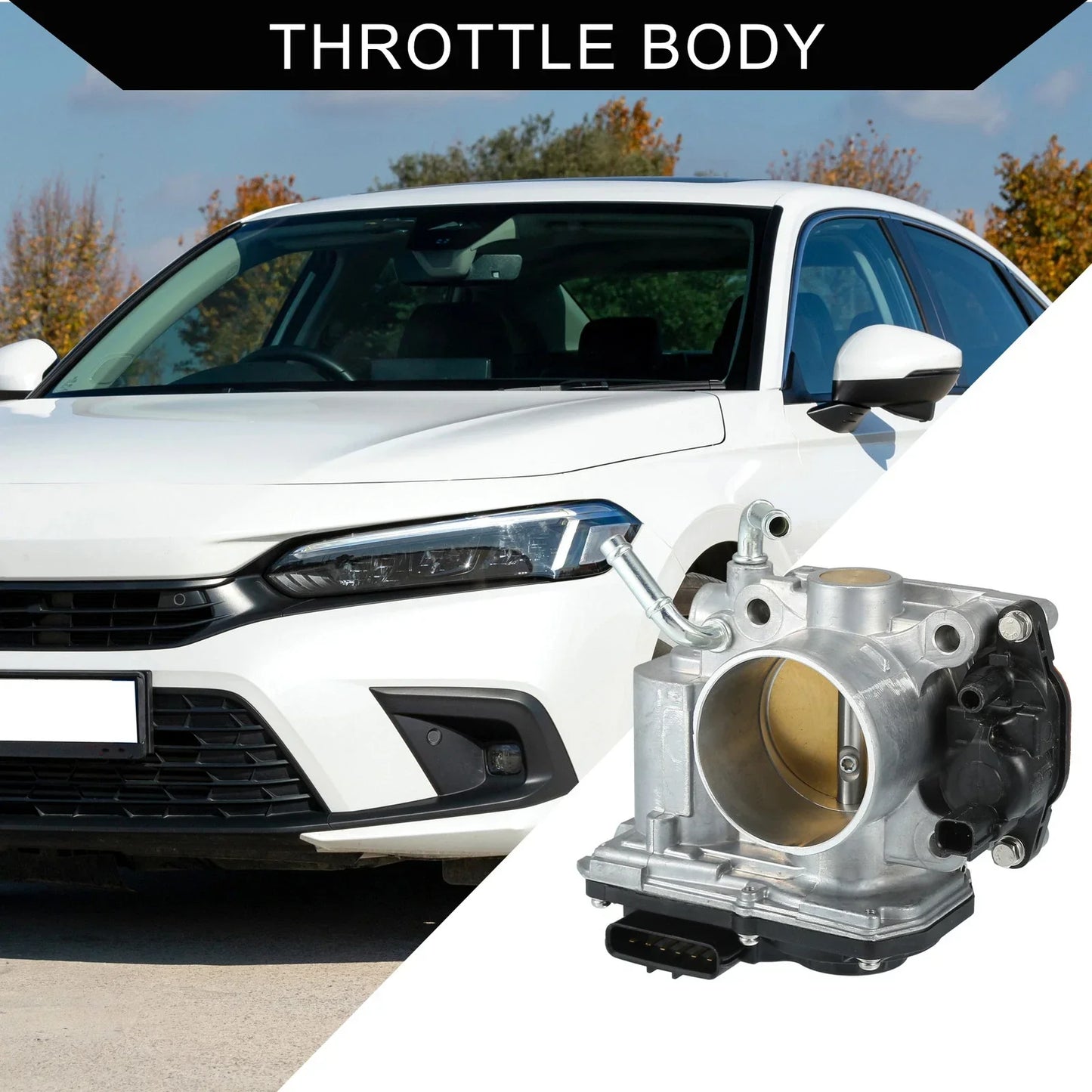 Throttle Body Actuator for Honda Civic 1.8L L4 (2006-2011) - 1 x Piece
