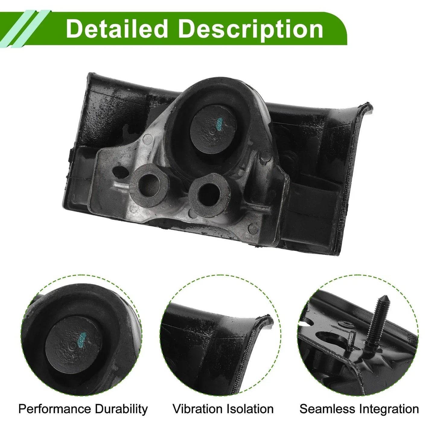 Engine Motor Mount for Chevrolet Camaro 3.6L 2011-2015 (2 x Transmission Mounts)