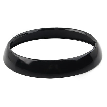 7" Headlight Trim Ring Visor Light Cover for Harley Touring Electra Street Glide