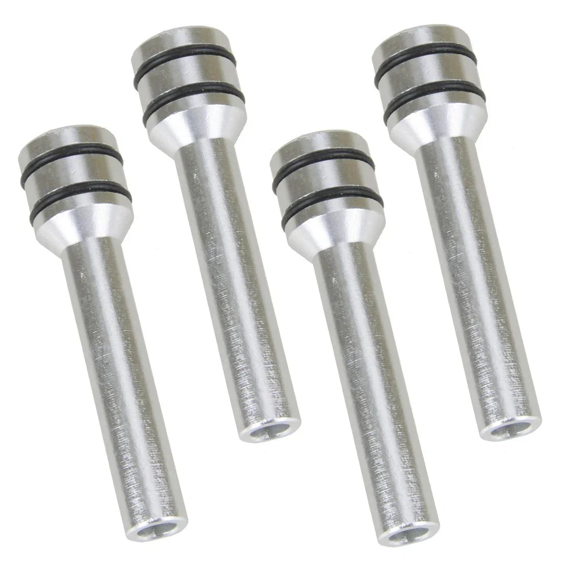 4 x Aluminium Door Latch Pin Covers for Car Interior - 49mm