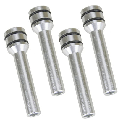 4 x Aluminium Door Latch Pin Covers for Car Interior - 49mm
