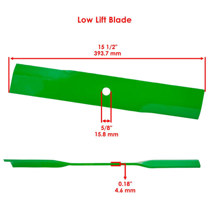 Deck Blade Replacement for Toro 44 Inch 74351 74401 74501 74601 74602 (2005–2015)