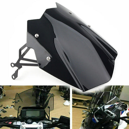 ABS Black Windshield for BMW G310R (2016-2021)