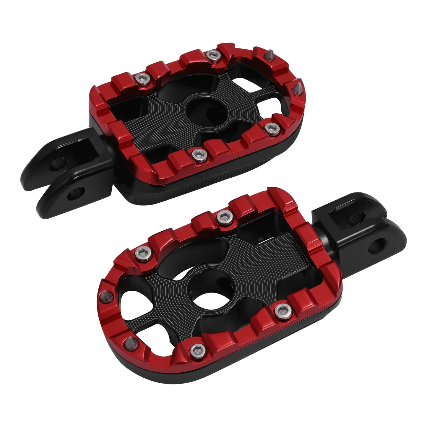 Driver Footpegs Footrest for Harley Softail Street Fat Bob Sport Glide (18-25)