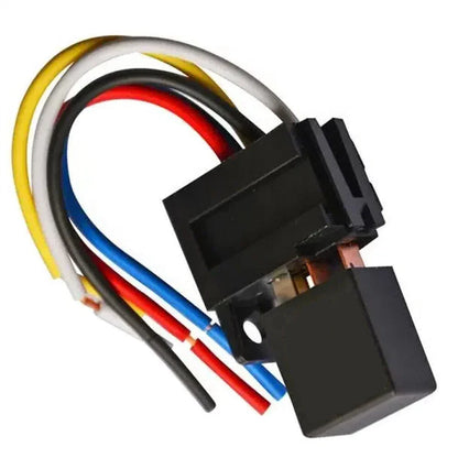 5pin 40A 12V Car Oil Pump & Air Conditioning Relay with Socket