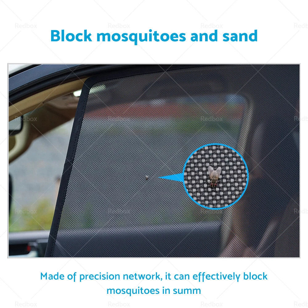 4x Foldable Window Mesh Sun Shade for Honda CR-V (2012-2017)