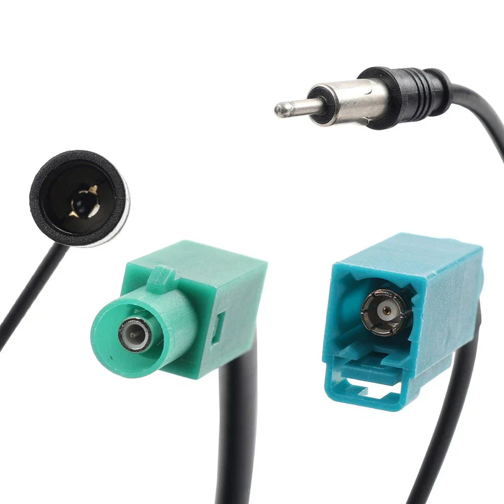Antenna Adapter Cable for Stereo FM AM Radio Fakra Z to DIN Plug