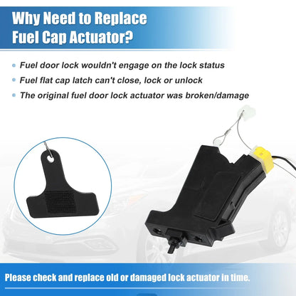 Fuel Filler Door Opener Actuator for Hyundai Sonata (2009-2014)