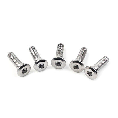5 x M8x30mm Steel Bolts Hex Socket Disc Brake Rotor Screws Fasteners