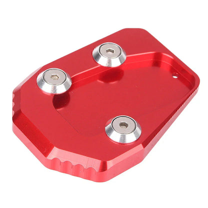 Kickstand Side Stand Extension Pad for Yamaha MT09 (2013-2016) Red