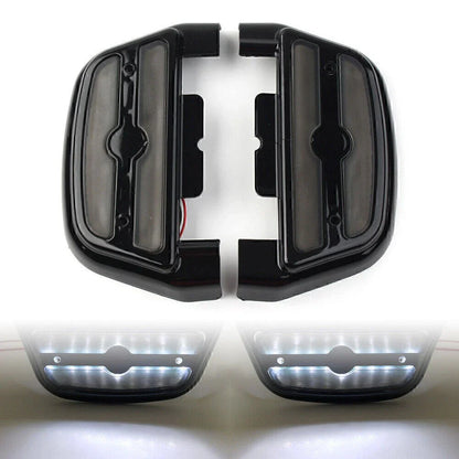 Passenger Footboard Cover LED Light for Harley Touring Road King (2014-2023)