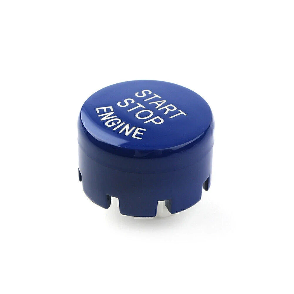 Auto Start/Stop Engine Switch Button ABS Blue for BMW F Series