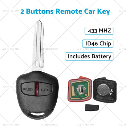 Remote Control Key for Mitsubishi Triton Pajero Lancer Outlander