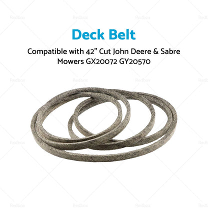 42" Deck Belt for John Deere & Sabre Mowers (GY20570, GX20072)
