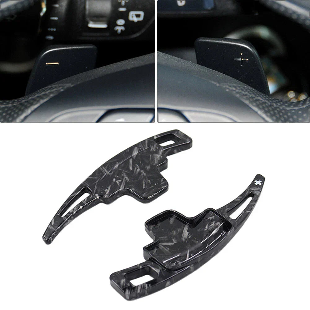 Steering Wheel Shift Paddle Extensions for Mercedes Benz A B C E GLK SLK Class