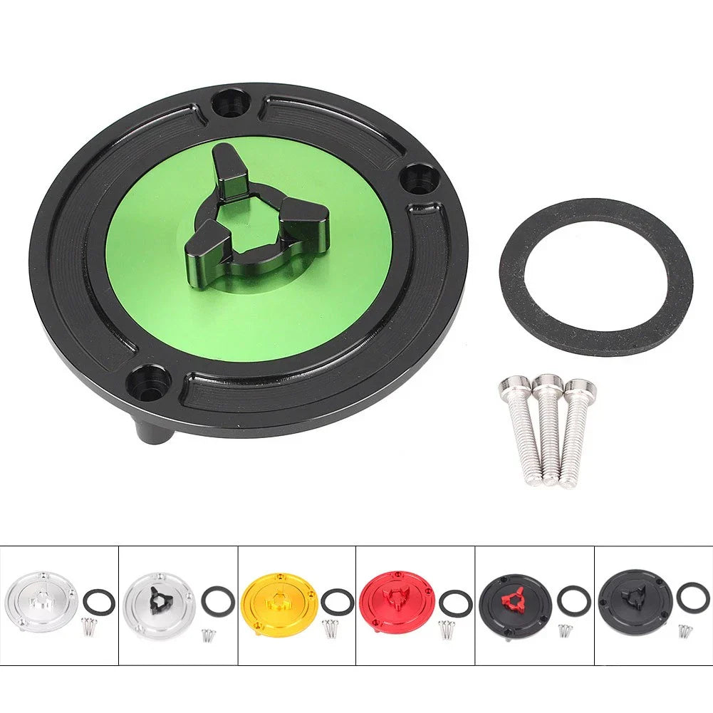 Fuel Tank Cover Gas Cap for Kawasaki NINJA 500/EX500/500R (1987-2001)