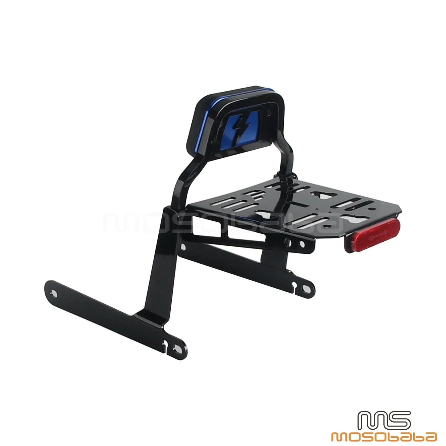 Low Profile Sports Sissy Bar for Dyna Wide Glide FXDWG 2006-2009, 2015-2017