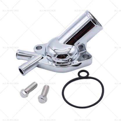 Twin Pipe Thermostat Housing Water Outlet for Holden V8 HX HZ WB LH LX (1976-1980)