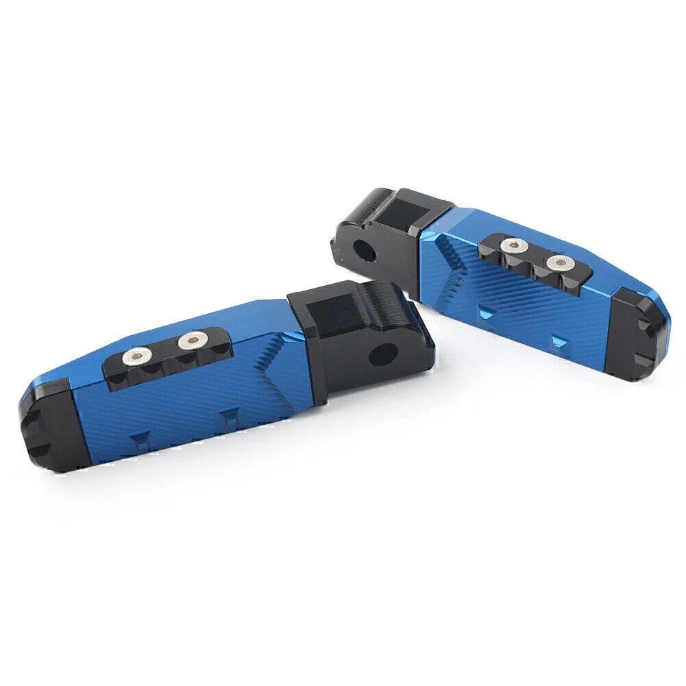 CNC Aluminum Blue Rear Passenger Foot Pegs for BMW S1000RR (2010-2023)