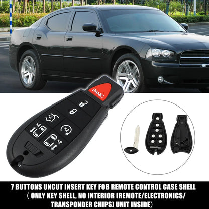 Keyless Entry Remote Key Shell Cover for Dodge Chrysler (No Chip)
