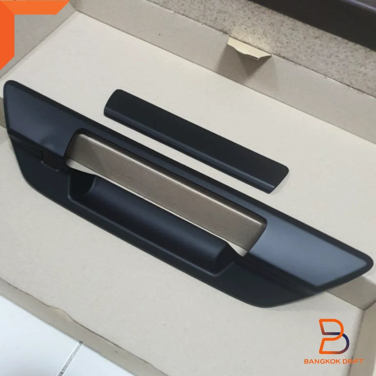 Matte Black Tailgate Handle Cover for Toyota Hilux Ute Revo (2015-2024)