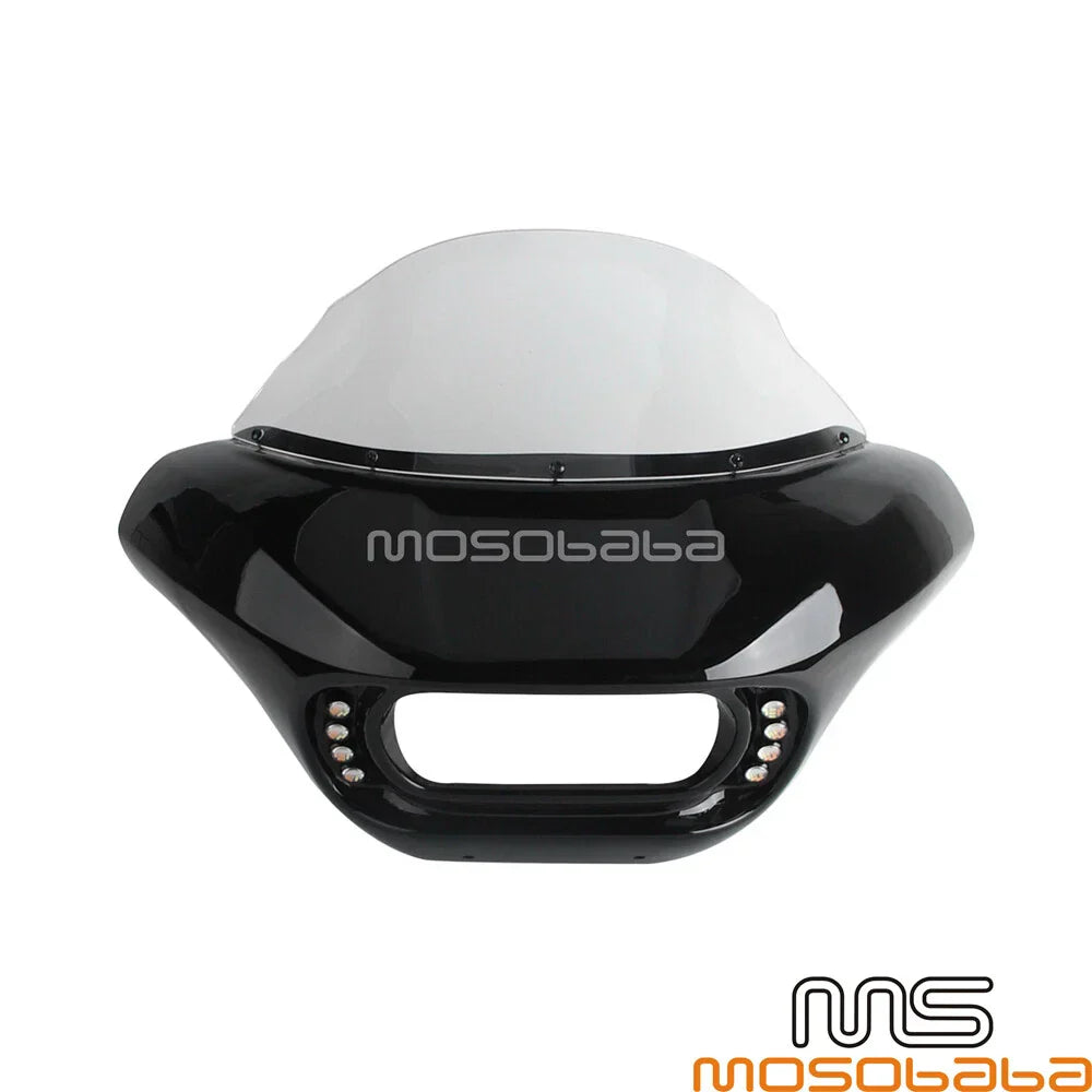 LED DRL Headlight Fairing for Harley Softail Fat Bob FXFB (2018-2023)